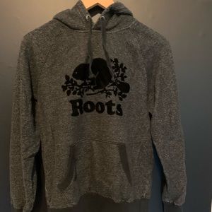 Roots Black Charcoal Hoodie